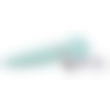 Вібромасажер 2в1 PILLOW TALK - Sultry Teal, класичний масажер і вібратор з ротацією, підігрів