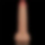 Реалістичний вібратор - Vibrating Power Basics Cock 8"