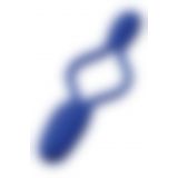 Ерекційне кільце - BeauMents Flexxio, синій