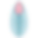 Смарт-вібратор для клітора Satisfyer Tropical Tip Light Blue Смарт-вібратор для клітора Satisfyer Tropical Tip Light Blue