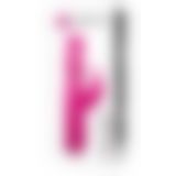 Вібратор-кролик Dorcel Baby Rabbit Pink з перлинним масажем і головкою, що обертається