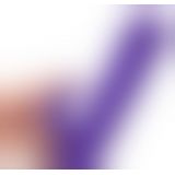 Комп'ютерний вібратор - Rabbit Tres Chic Purple Vibrator mit Klitorisreizer