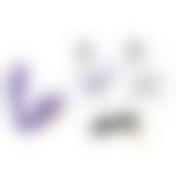 Вакуумный вибратор Romp Reverb Lilac, вагинально-клиторальный