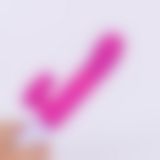 Вібратор - Silicone Vibrator USB 7 Function and Thrusting Function / Heating Purple