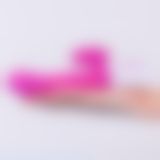 Вібратор - Silicone Vibrator USB 7 Function and Thrusting Function / Heating Purple