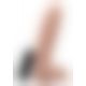 Реалістичний вібратор Cock 10 Inch W/ Balls Flesh, 25,5х6, 5 см