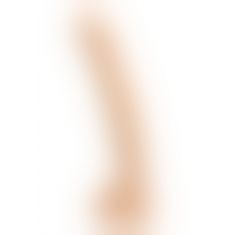 Фаллоимитатор с мошонкой Doc Johnson Destroyer Bendable, 26,5х4,5 см