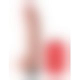 Фалоімітатор з еякуляцією King Cock Squirting 9", 18,4х5 см
