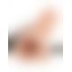 Насадка- подовжувач для пеніса Silicone Hollow Extension 10", 25х6 см