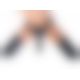 Страпон Fetish Fantasy Extreme Silicone Ribbed Strap-On, 19х4,4 см