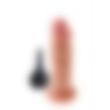 Фалоімітатор з еякуляцією King Cock Squirting 6", 15,7х4, 6 см