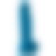 Кольоровий фалоімітатор на присоску Coloursoft Soft Dildo, 13х4 см
