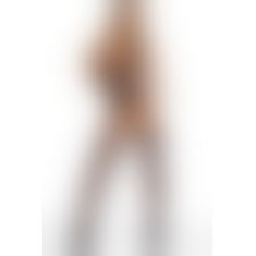 Эротический комбинезон-сетка Obsessive N110