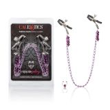 CalExotics Purple Chain Nipple Clamps зажимы для сосков