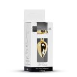 Анальна пробка - Jewellery Gold Heart Plug Purple