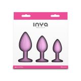 Набор анальных пробок NS Novelties INYA - Triple Ace Kit - Blush