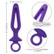 Pipdream Silicone Groove Probe - анальная пробка, 10,25х3,25 см (пурпурный)