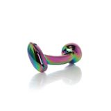 Анальна пробка - Jewellery Multicolour Curved Plug S