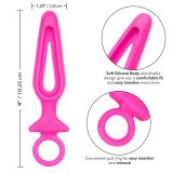 Pipdream Silicone Groove Probe - анальная пробка, 10,25х3,25 см (пурпурный)