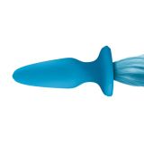 Ns Novelties Unicorn Tails Pastel Анальная пробка с хвостиком (розовый), 8,4х3,2 см