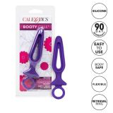 Pipdream Silicone Groove Probe - анальная пробка, 10,25х3,25 см (пурпурный)