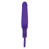 Pipdream Silicone Groove Probe - анальная пробка, 10,25х3,25 см (пурпурный)