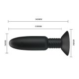 Анальна пробка - Pretty Love Beaded for xtra pleasure Plug Black
