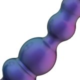 Анальний вібратор з ерекційним кільцем Hueman - Stellar Force Anal Beads with Cockring