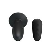 Анальна пробка - MR Play super-smooth vibrating butt plug Black