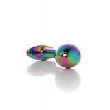 Анальна пробка - Jewellery Multicolour Curved Plug S