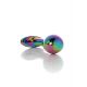 Анальна пробка - Jewellery Multicolour Curved Plug S