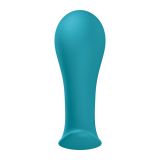 Анальна пробка Fun Factory BOOTIE L Aquamarine, діаметр 3,8 см, тонкий обмежувач