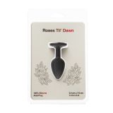 Анальна пробка BMS Roses Til’ Dawn Silicone Anal Plug Small