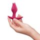 Анальна пробка Fun Factory BOOTIE FEM Raspberry, у вигляді бутона, діаметр 2,9 см, тонкий обмежувач Анальна пробка Fun Factory BOOTIE FEM Raspberry, у вигляді бутона, діаметр 2,9 см, тонкий обмежувач