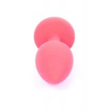 Анальна пробка - Jewellery Silicone Red Plug S Blue