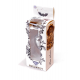 Анальна пробка - Jewellery Silver Plug Clear