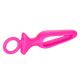 Pipdream Silicone Groove Probe - анальная пробка, 10,25х3,25 см (пурпурный)