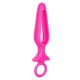 Pipdream Silicone Groove Probe - анальная пробка, 10,25х3,25 см (пурпурный)