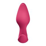 Анальна пробка Fun Factory BOOTIE FEM Raspberry, у вигляді бутона, діаметр 2,9 см, тонкий обмежувач Анальна пробка Fun Factory BOOTIE FEM Raspberry, у вигляді бутона, діаметр 2,9 см, тонкий обмежувач