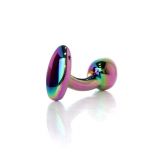 Анальна пробка - Jewellery Multicolour Curved Plug L