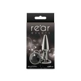 Анальна пробка NS Novelties Rear Assets - Tapered - Small - Gunmetal - Black