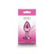 Анальная пробка NS Novelties Rear Assets - Small - Pink