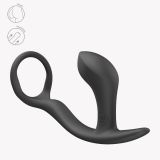 Анальна пробка з ерекційним кільцем Fun Factory BOOTIE RING Black Анальна пробка з ерекційним кільцем Fun Factory BOOTIE RING Black