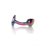 Анальна пробка - Jewellery Multicolour Curved Plug S