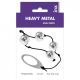 Анальные бусы Kinx Heavy Metal Anal Beads Silver, 22,5х2 см