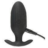 Анальна пробка - XouXou Vibrating E-Stim Butt Plug