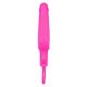 Pipdream Silicone Groove Probe - анальная пробка, 10,25х3,25 см (пурпурный)