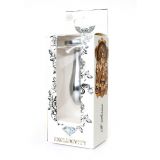 Анальна пробка - Jewellery Silver Plug Clear S