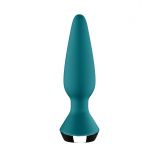 Анальна смарт-вібропробка Satisfyer Plug-ilicious 1 Petrol