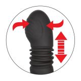 CalExotics Eclipse Thrusting Probe - масажер простати, 9,5х3, 25 см